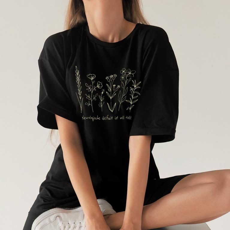 Neurologische Vielfalt ist voll toll! Neuroaffirmatives T-Shirt für mehr Sichtbarkeit neurodivergenter Menschen: Autismus, ADHS, AuDHD, AuDHS Shirt.