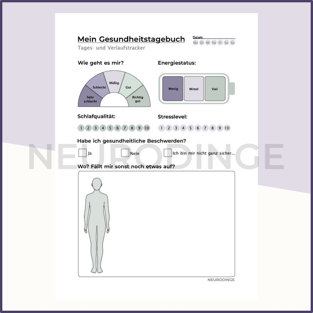 Der neuroaffirmative Begleiter für Arzttermine: Medizinische Selbstversorgung und Selbstorganisation für neurodivergente Menschen. Besonders hilfreich bei exekutiven Dysfunktionen und Schwierigkeiten mit interozeptiver Wahrnehmung und Symptomerkennung bei Autismus, ADHS, AUDHS.